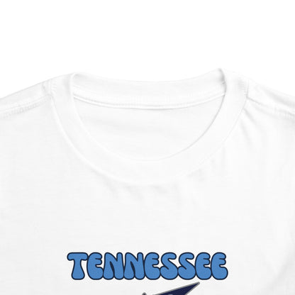 Toddler Bluey Design Tennessee Titans Football -Inspired T-Shirt