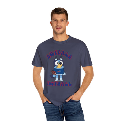 Unisex Bluey Design Bills Football-Inspired T-Shirt