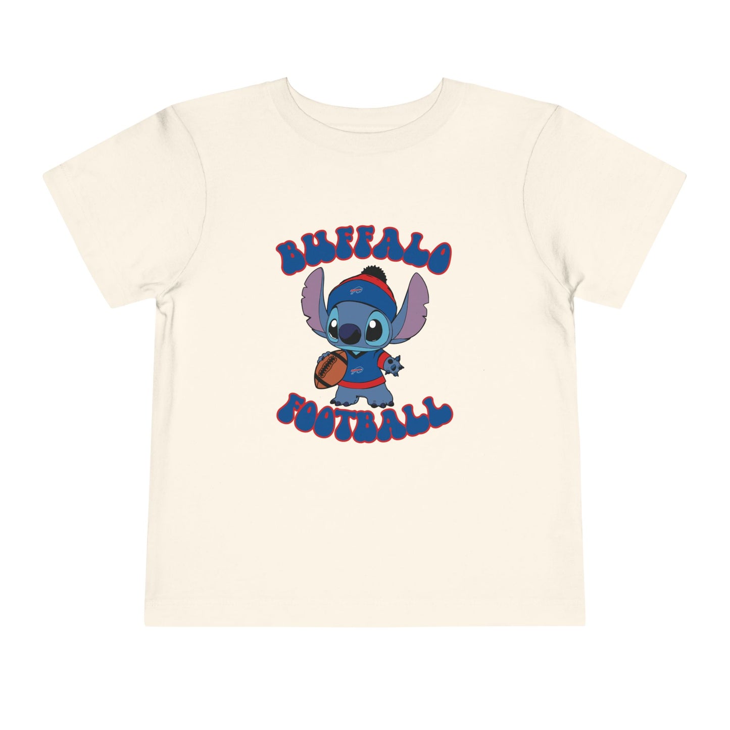 Toddler Stitch Design Bills Football - Inspired T-Shirt