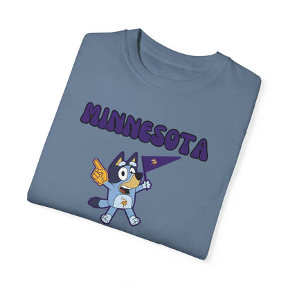 Unisex Bluey Design Minnesota Football -Inspired T-Shirt