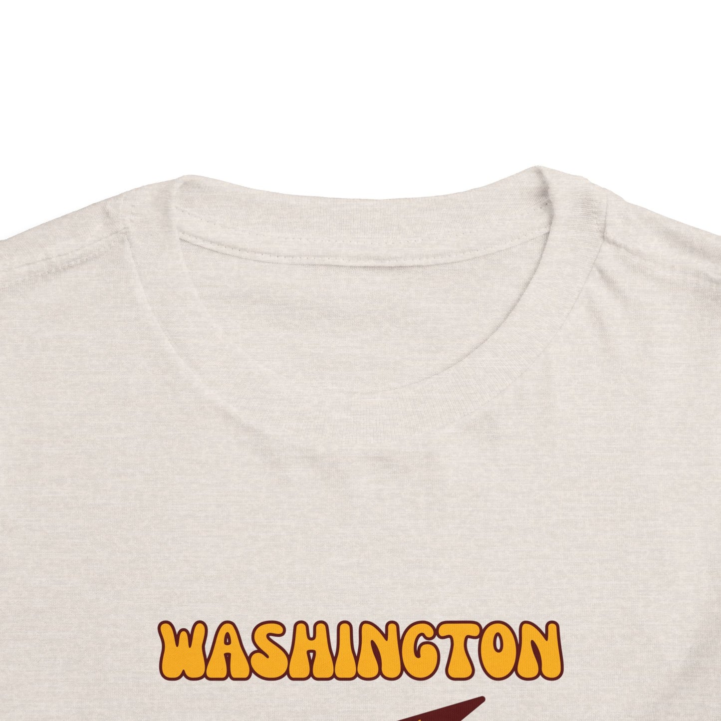 Toddler Bluey Design Washington Commanders Football -Inspired T-Shirt