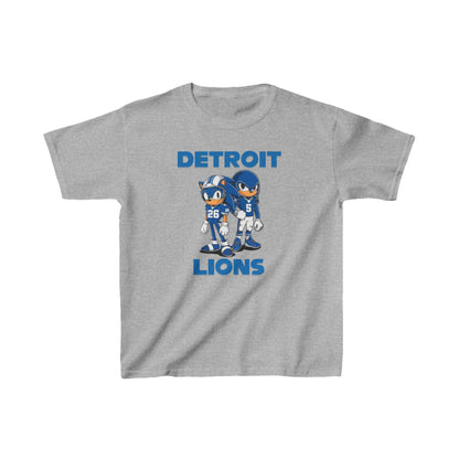 Kids T-Shirt - Sonic and Knuckles Jahmyr Gibbs and David Montgomery Detroit Lions Tee