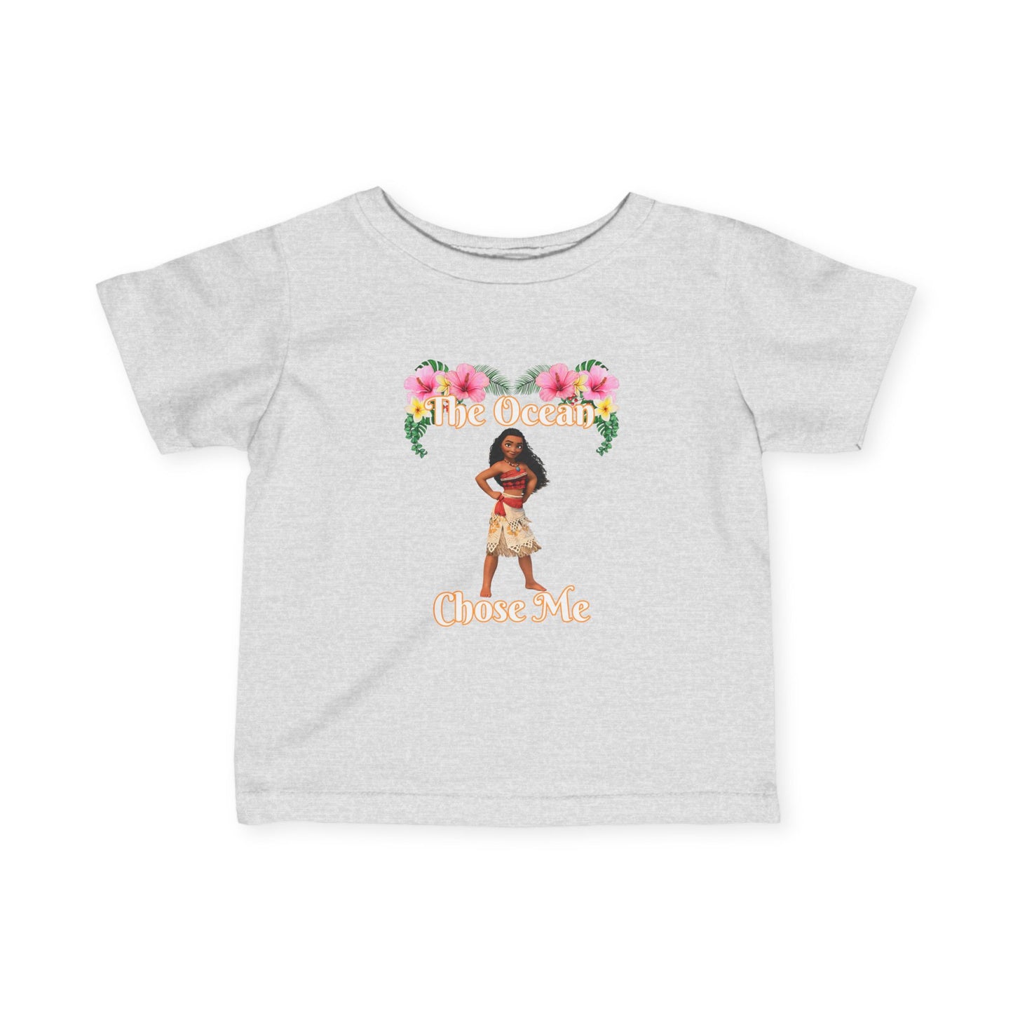 Moana Infant Tee-Shirt  - The Ocean Chose Me Infant Tee-Shirt