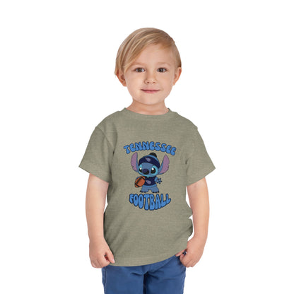 Toddler Stitch Design Titans Football - Inspired T-Shirt