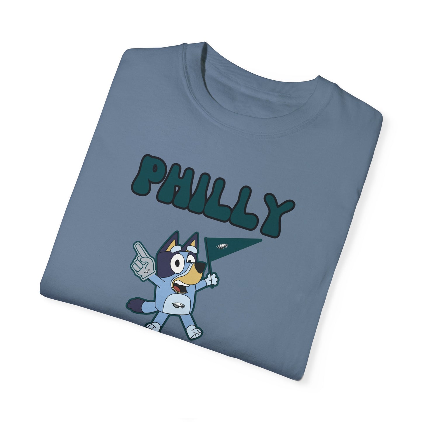 Unisex Bluey Design Philly Football -Inspired T-Shirt