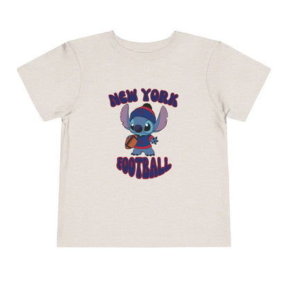 Toddler Stitch Design Giants Football - Inspired T-Shirt