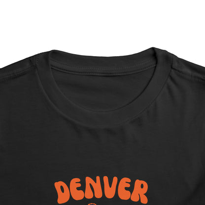 Toddler Bluey & Bingo Design Broncos Football - Inspired T-Shirt