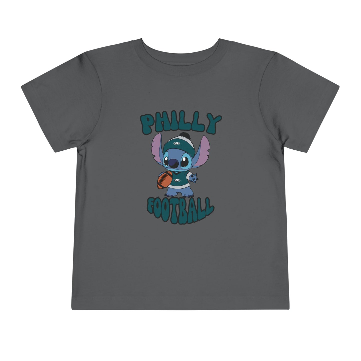 Toddler Stitch Design Eagles Football - Inspired T-Shirt