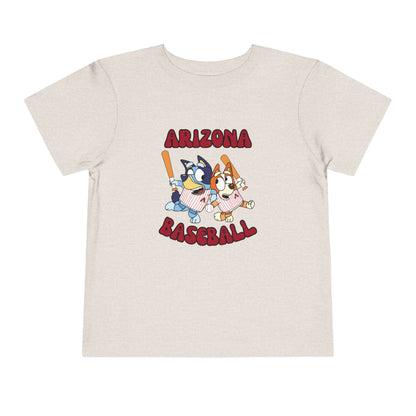 Toddler Bluey Design Arizona Diamondbacks - Inspired T-Shirt