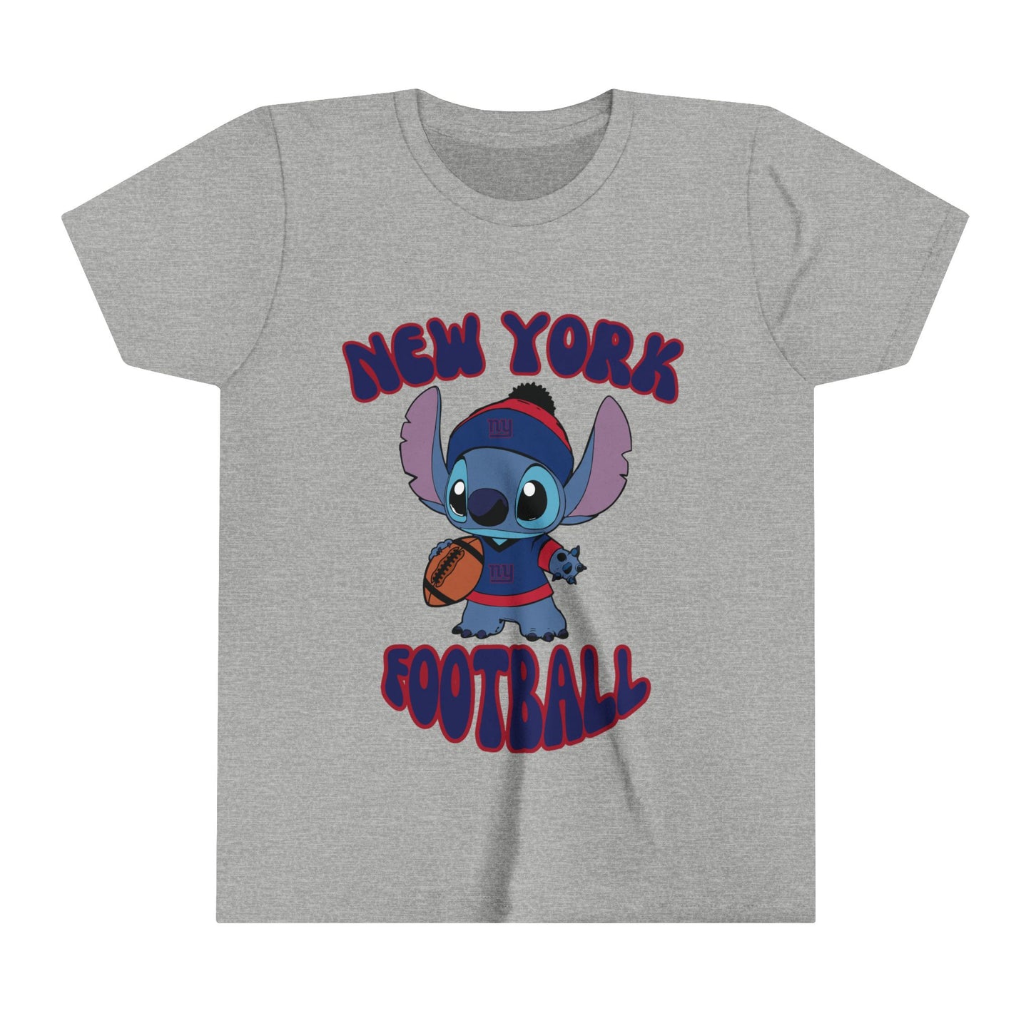 Youth Stitch Design Giants Football - Inspired T-Shirt