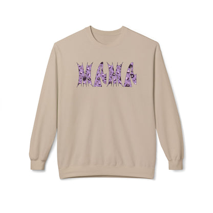 Halloween Trendy Mama Crewneck Sweatshirt – Comfort & Style for Spooky Season