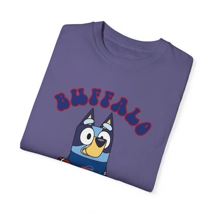 Unisex Bluey Design Bills Football-Inspired T-Shirt