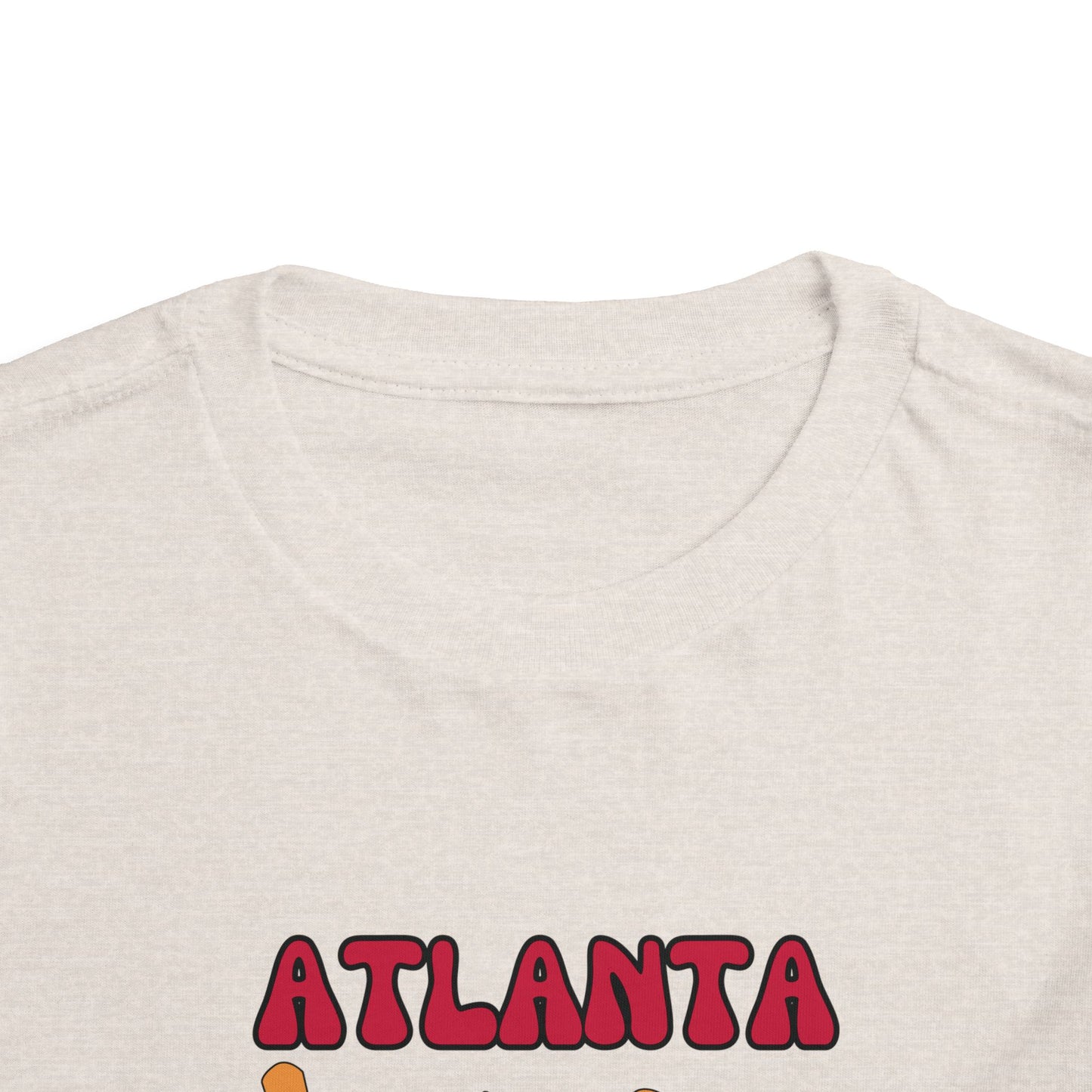 Toddler Bluey Design Atlanta Braves - Inspired T-Shirt