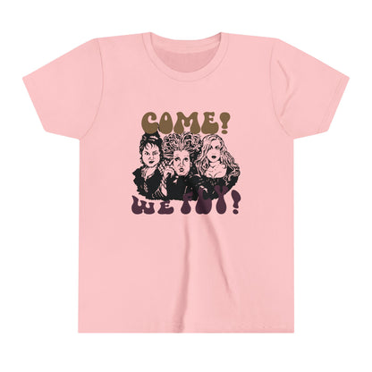 Youth Hocus Pocus "Come! We Fly!" T-Shirt