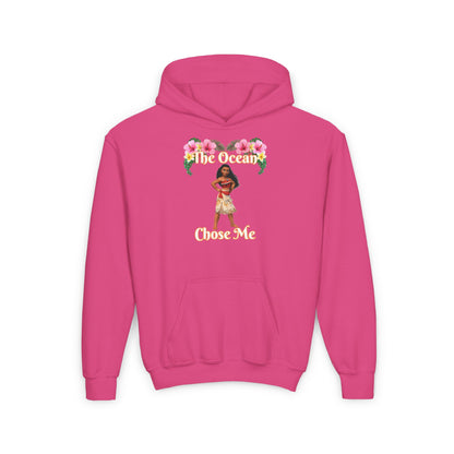 Moana Youth Hoodie - The Ocean Chose Me