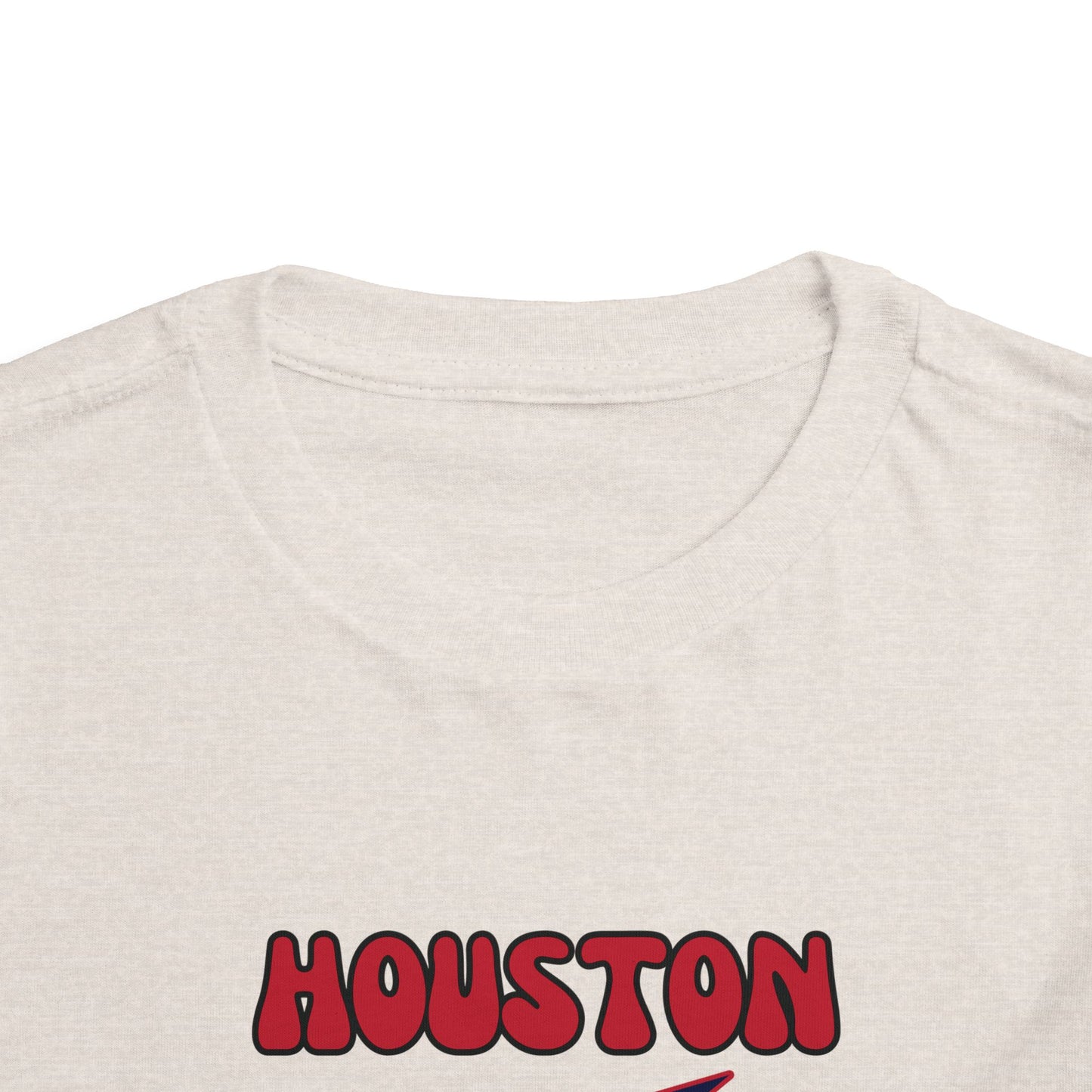 Toddler Bluey Design Houston Texans Football -Inspired T-Shirt