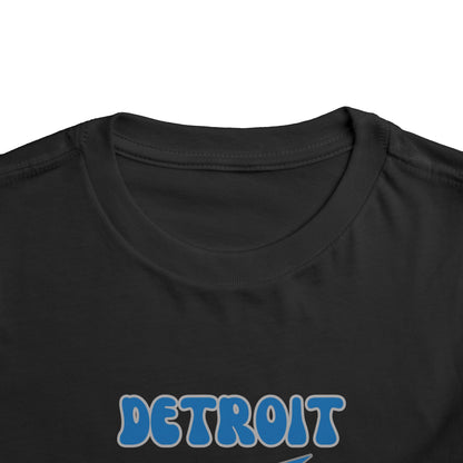 Toddler Bluey Design Detroit Lions Football  -Inspired T-Shirt