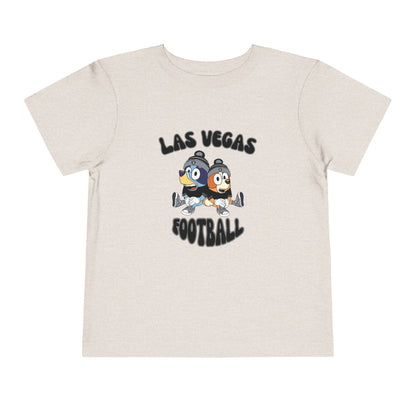 Toddler Bluey & Bingo Design Raiders Football - Inspired T-Shirt