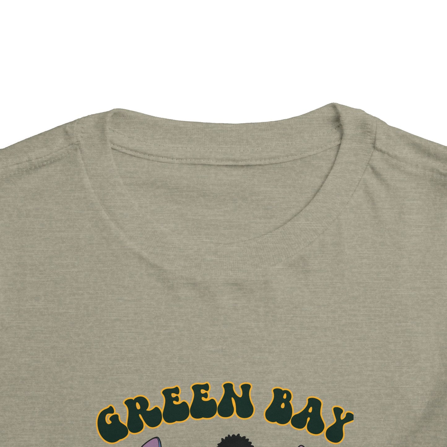 Toddler Stitch Design Packers Football - Inspired T-Shirt