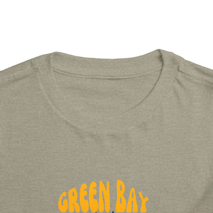 Toddler Bluey Green Bay Packers Football T-Shirt