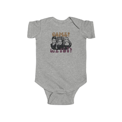 Infant Hocus Pocus "Come! We Fly!" Bodysuit