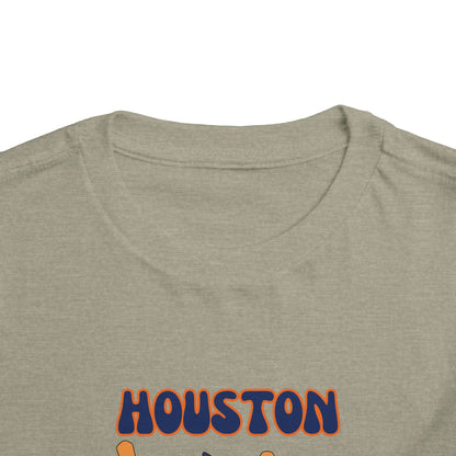 Toddler Bluey Design Houston Baseball - Inspired T-Shirt