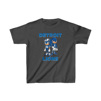 Kids T-Shirt - Sonic and Knuckles Jahmyr Gibbs and David Montgomery Detroit Lions Tee