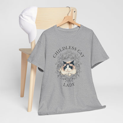 Unisex Childless Cat Lady T-Shirt