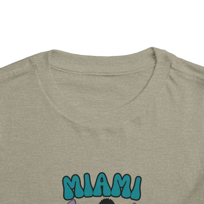 Toddler Stitch Design Dolphins Football - Inspired T-Shirt