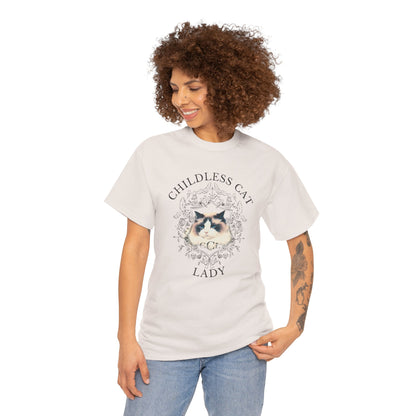 Unisex Childless Cat Lady T-Shirt