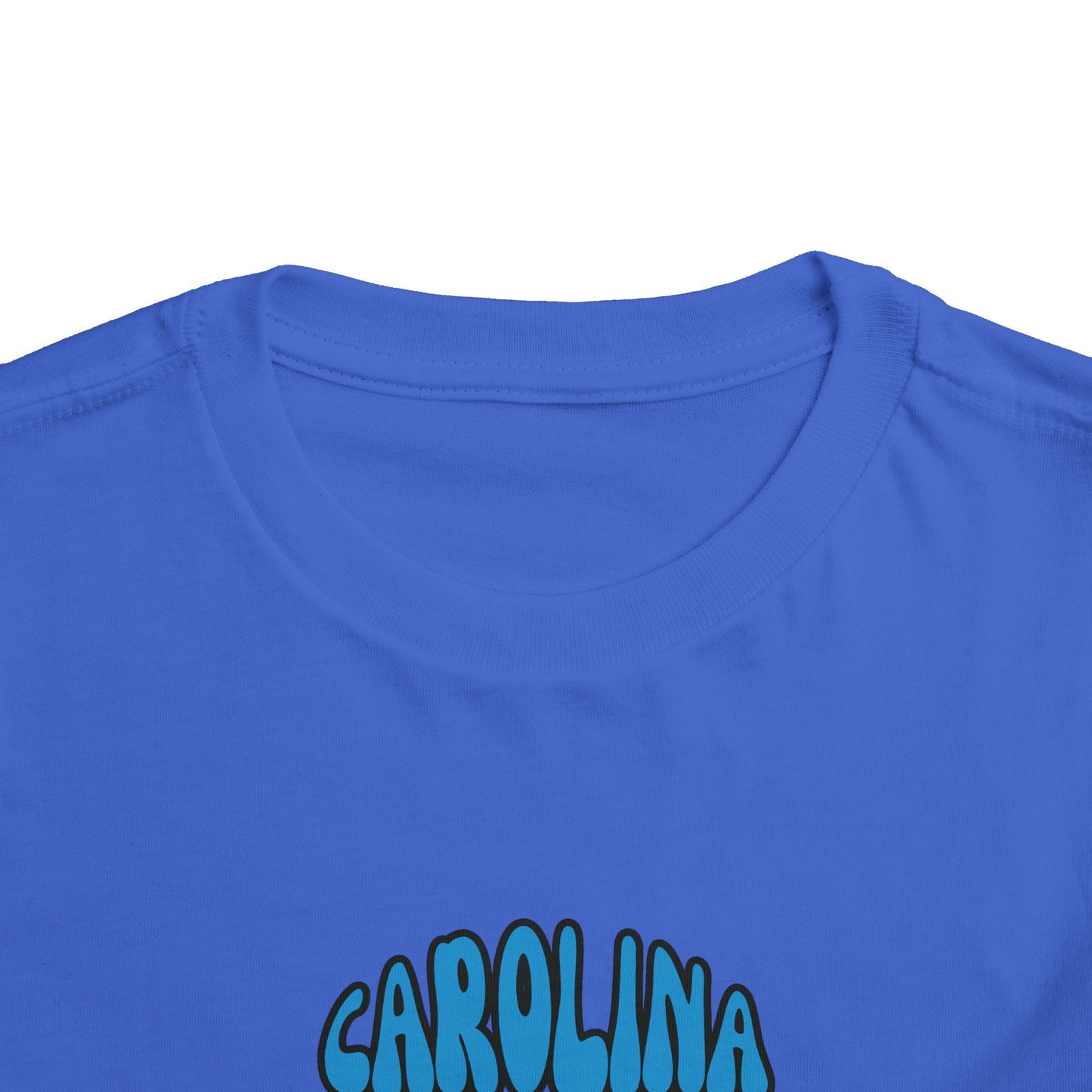 Toddler Bluey Design Carolina Panthers Football  -Inspired T-Shirt