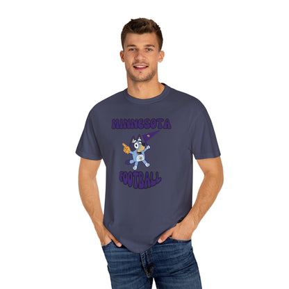 Unisex Bluey Design Minnesota Football -Inspired T-Shirt