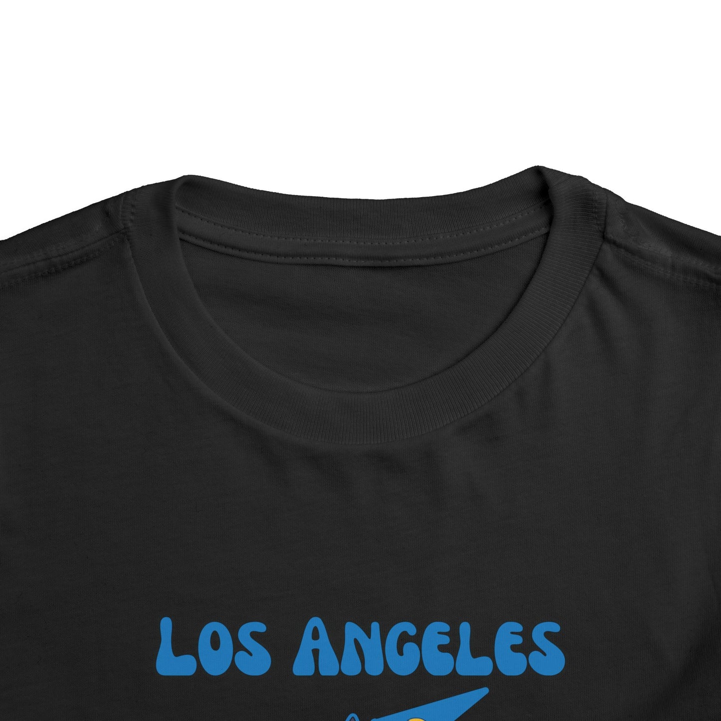 Toddler Bluey Design Las Angeles Chargers Football -Inspired T-Shirt