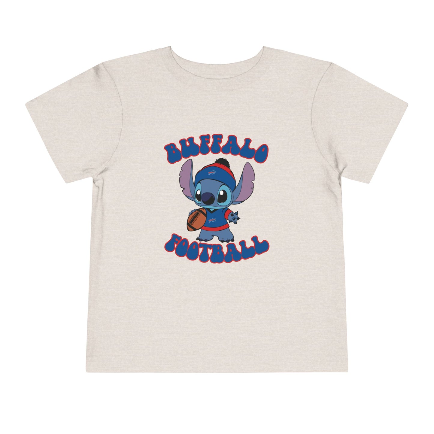 Toddler Stitch Design Bills Football - Inspired T-Shirt