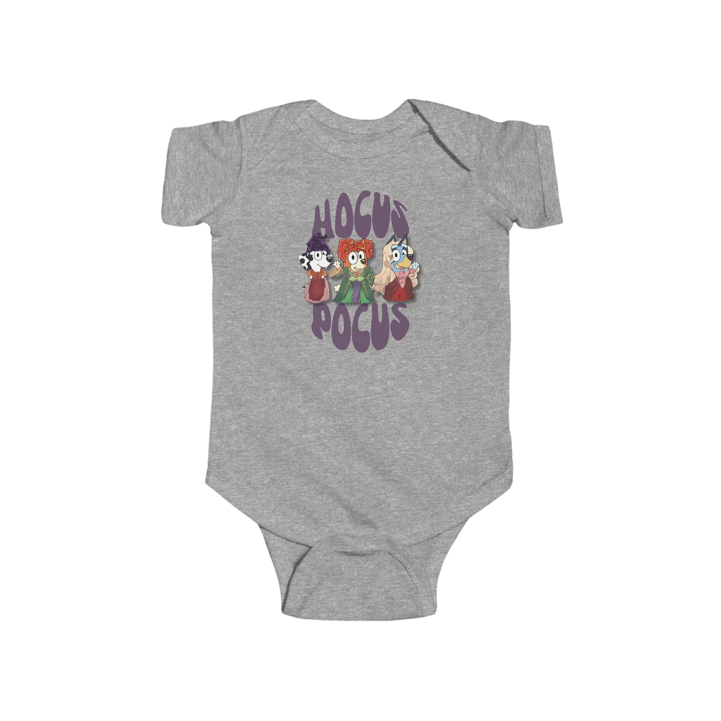 Infant Bluey Design Hocus Pocus - Inspired Bodysuit