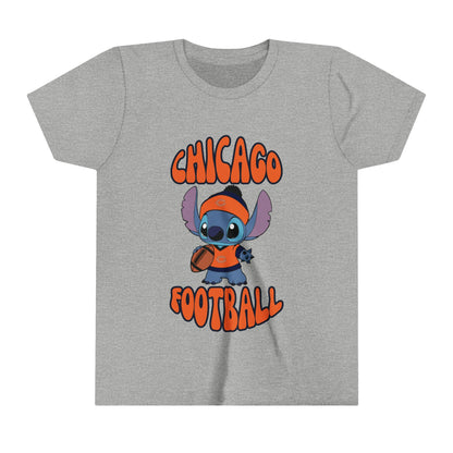 Youth Stitch  Design Bears Football - Inspired T-Shirt