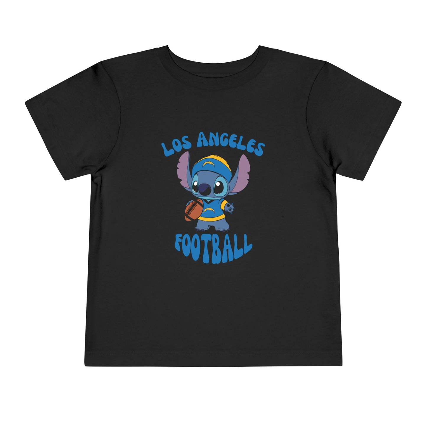 Toddler Stitch Design Chargers Football - Inspired T-Shirt