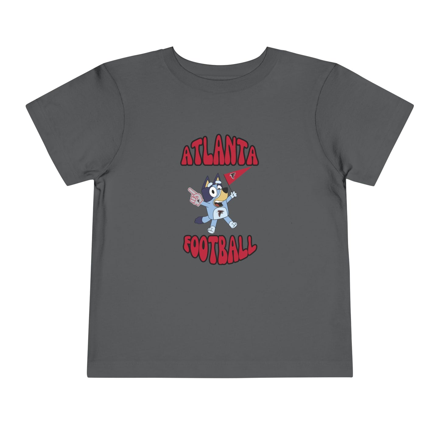 Toddler Bluey Design Atlanta Falcons Football  -Inspired T-Shirt