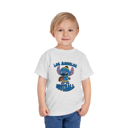 Toddler Stitch Design Chargers Football - Inspired T-Shirt