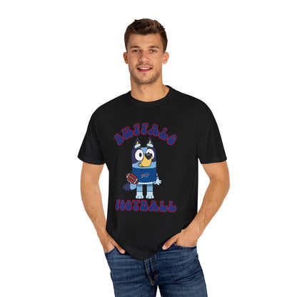 Unisex Bluey Design Bills Football-Inspired T-Shirt