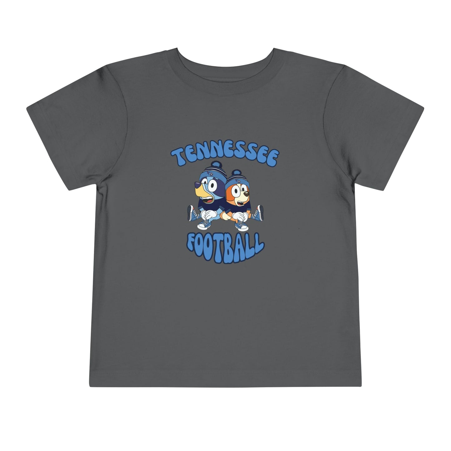 Toddler Bluey & Bingo Design Titans Football - Inspired T-Shirt