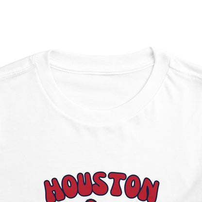 Toddler Bluey & Bingo Design Texans Football - Inspired T-Shirt