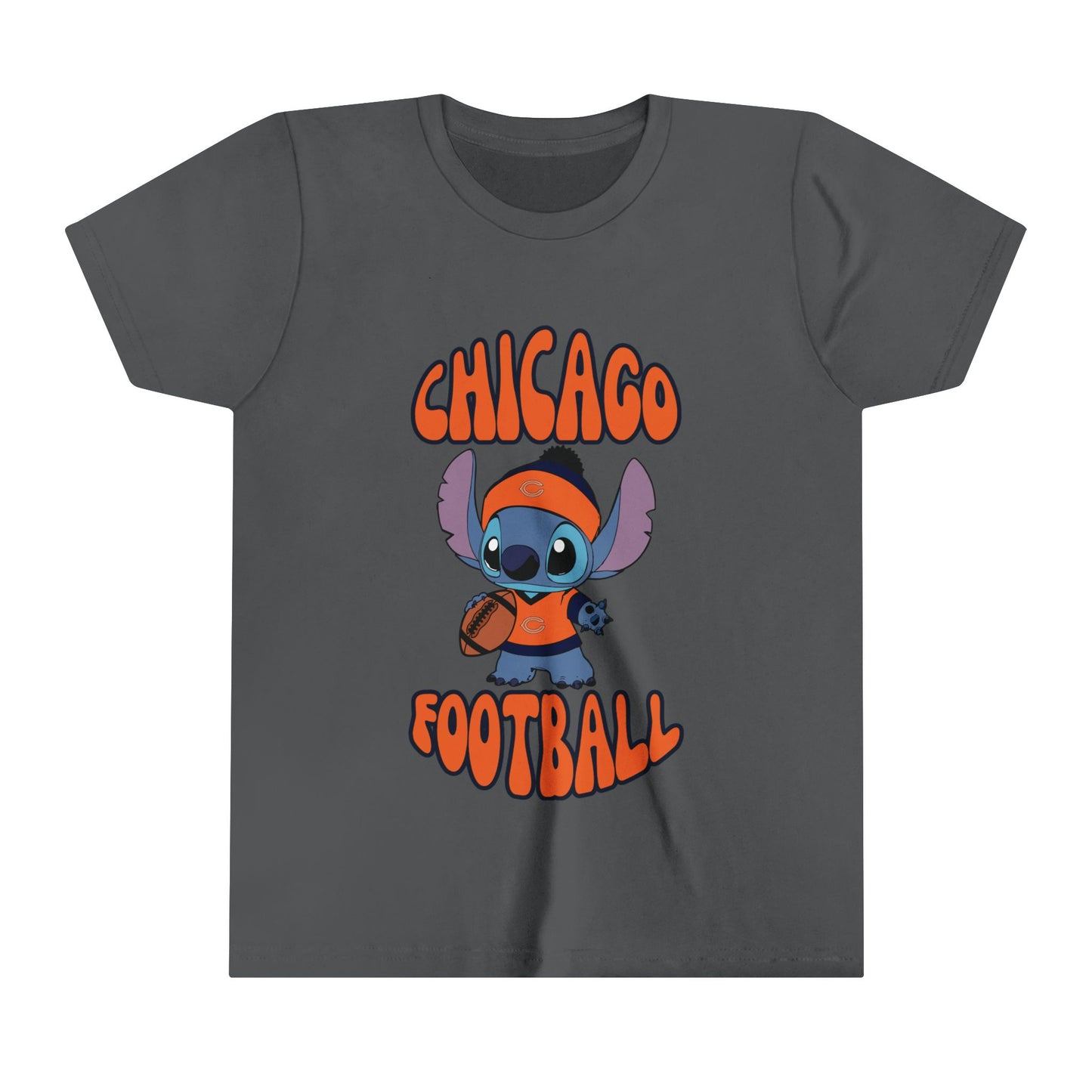 Youth Stitch  Design Bears Football - Inspired T-Shirt