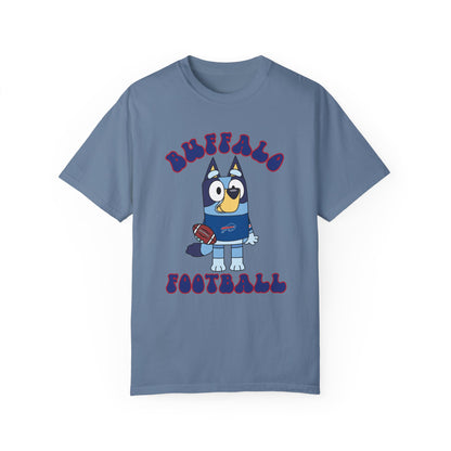 Unisex Bluey Design Bills Football-Inspired T-Shirt