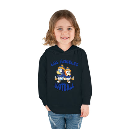 Toddler Bluey & Bingo Design Rams Football - Inspired Pullover Fleece Hoodie