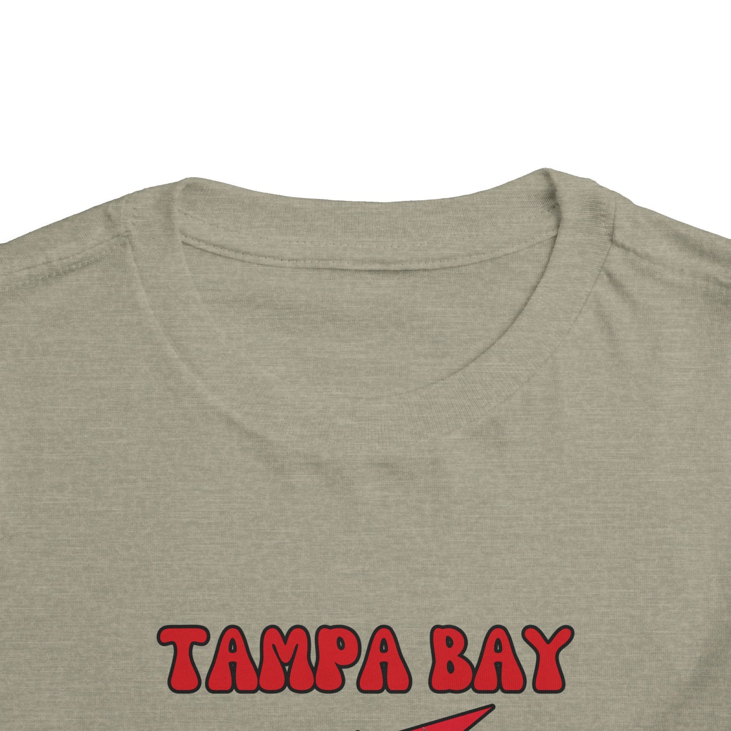 Toddler Bluey Design Tampa Bay Buccaneers Football -Inspired T-Shirt