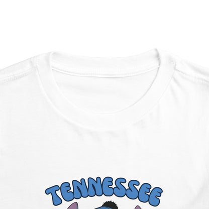 Toddler Stitch Design Titans Football - Inspired T-Shirt