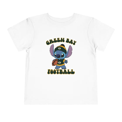 Toddler Stitch Design Packers Football - Inspired T-Shirt