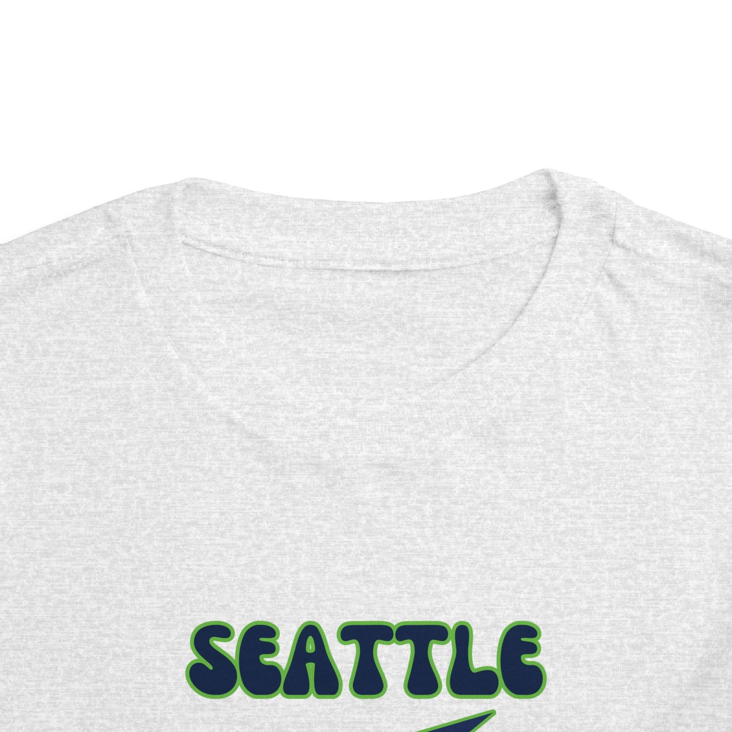 Toddler Bluey Design Seattle Seahawks Football -Inspired T-Shirt