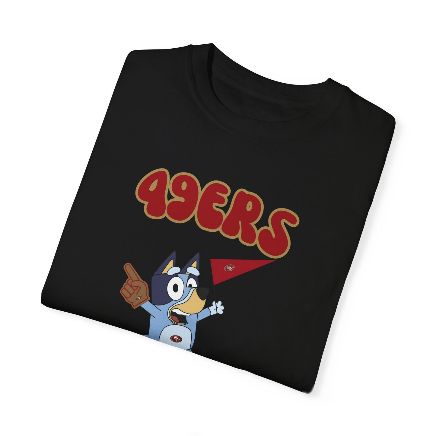 Unisex Bluey Design 49ERs Football-Inspired T-Shirt